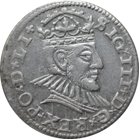1590 trojak ryga b